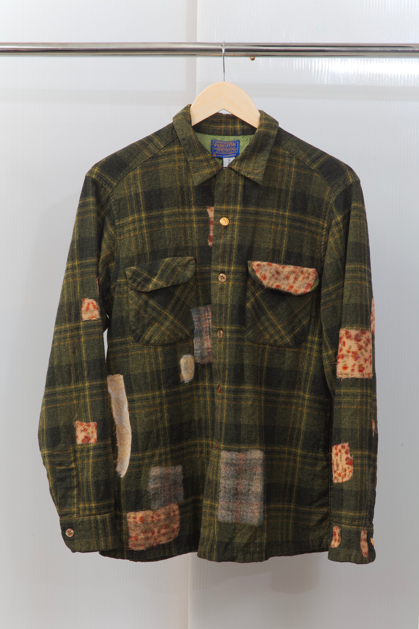 Men's Long Sleeve Button Up Shirt 036