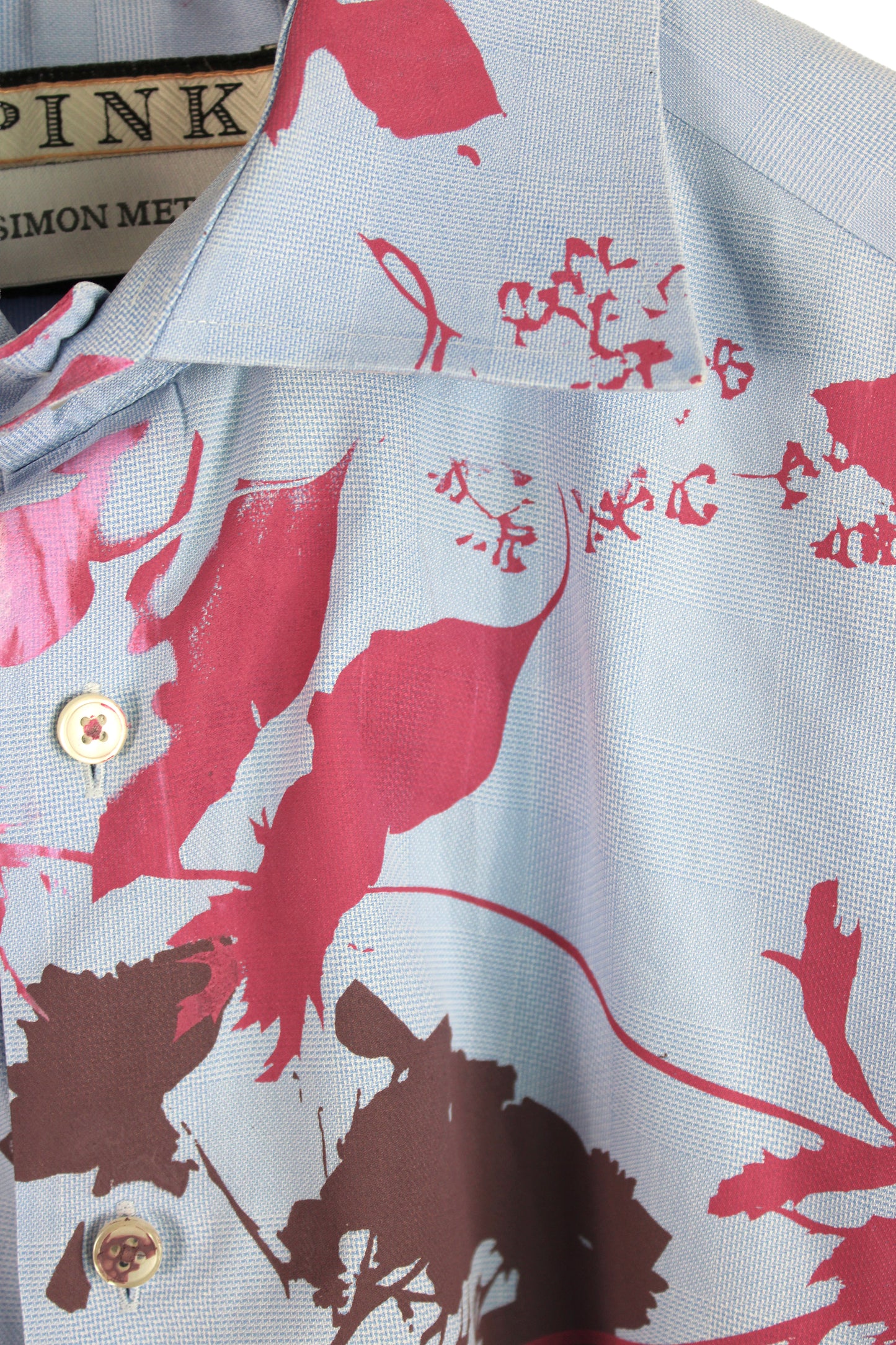 Men's Blue Dress Shirt