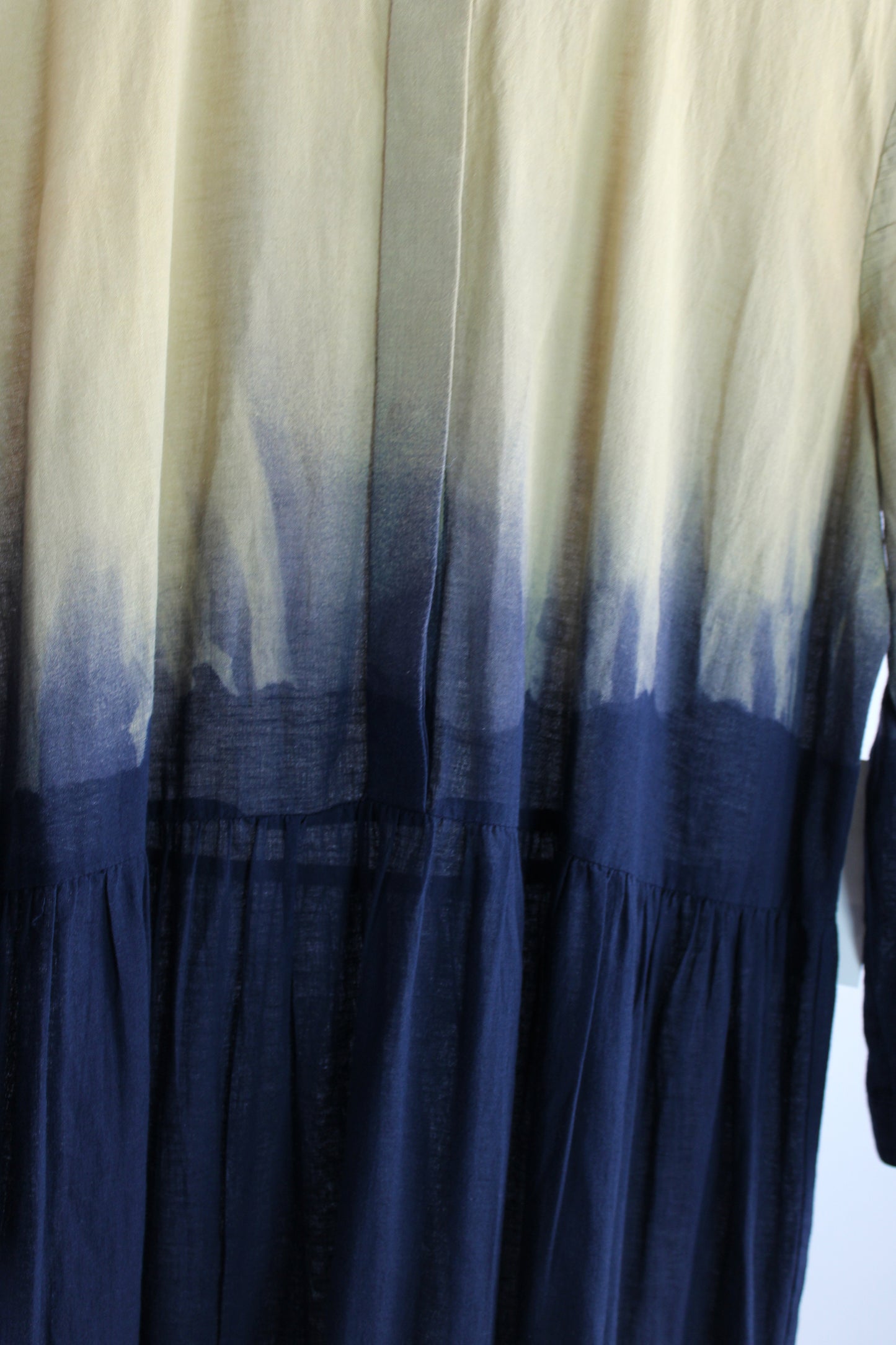Faded Blue Cotton Prairie Dress