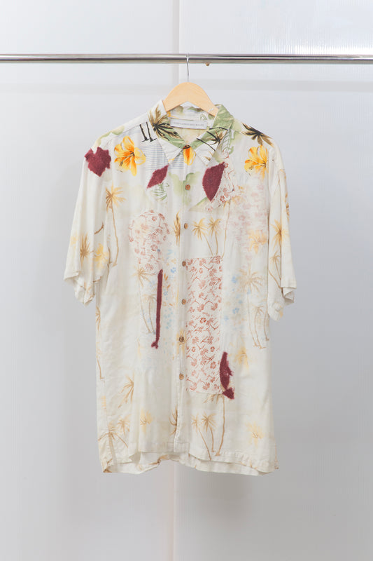 Men's Short Sleeve Hawaiian Shirt 029