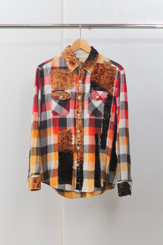 Men's Long Sleeve Button Up Shirt 041