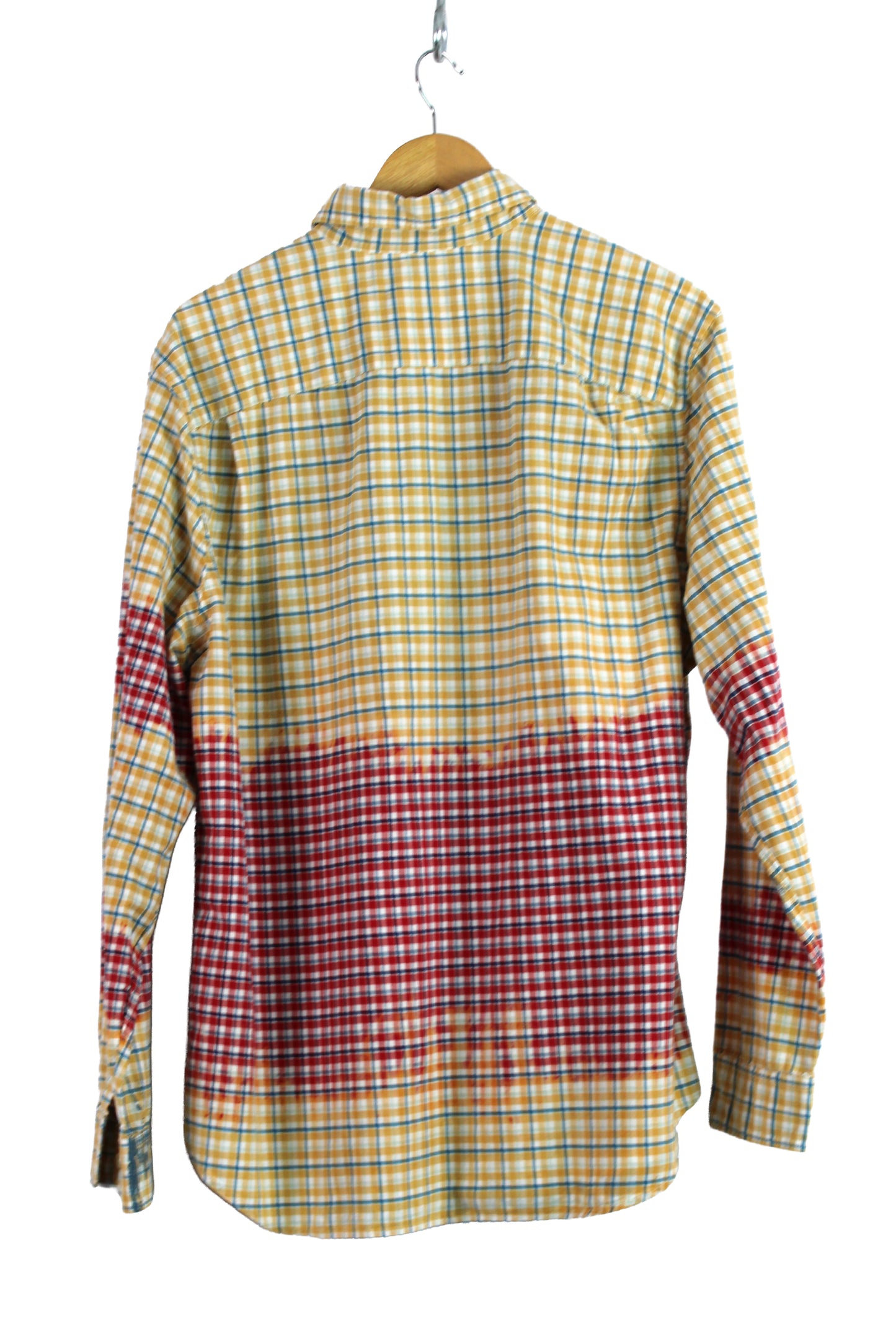Men's Faded Plaid Shirt