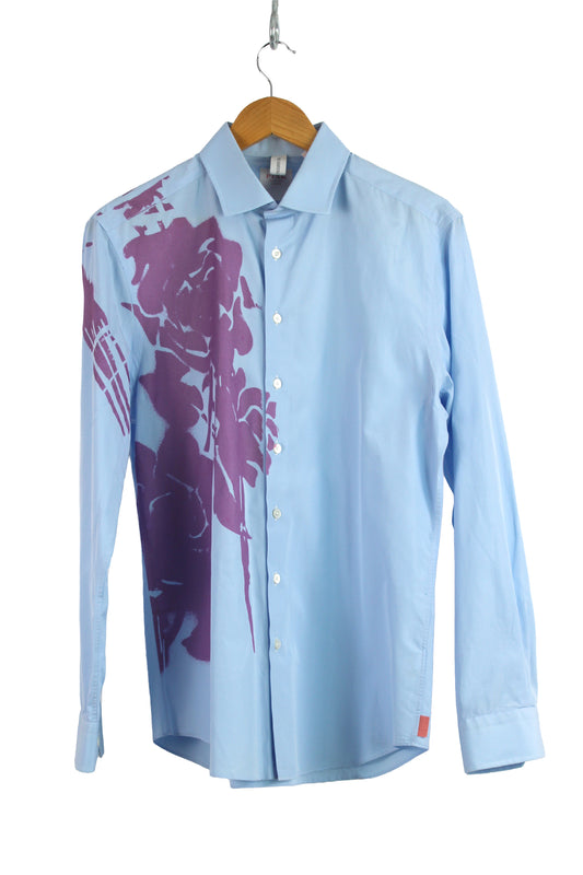Men's Blue Dress Shirt