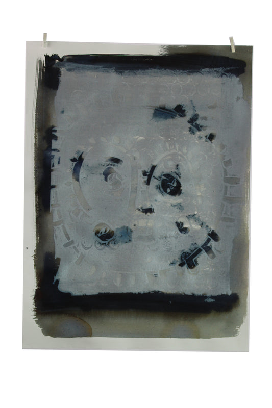 Composite Print and Ink Art