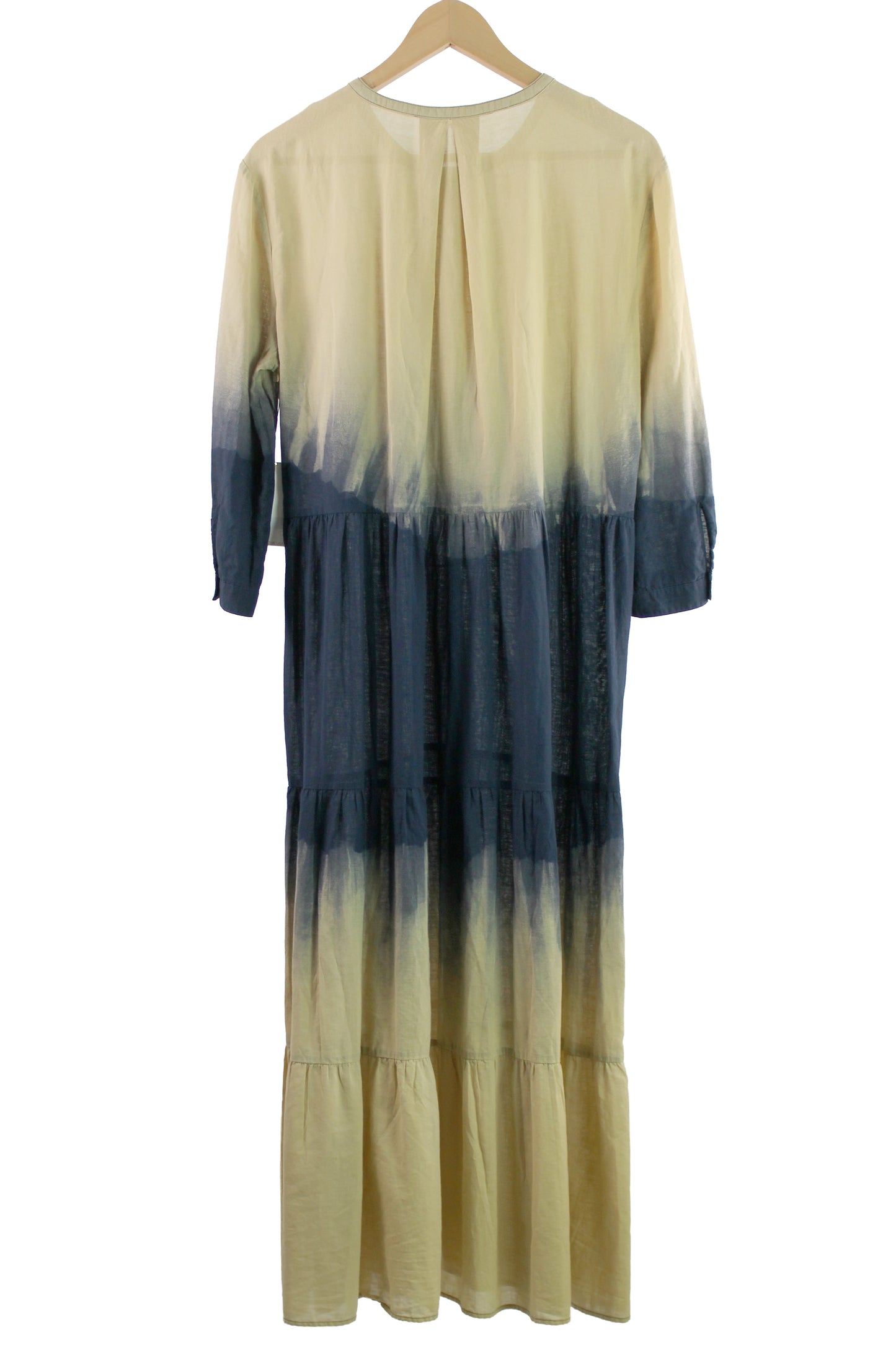 Faded Blue Cotton Prairie Dress